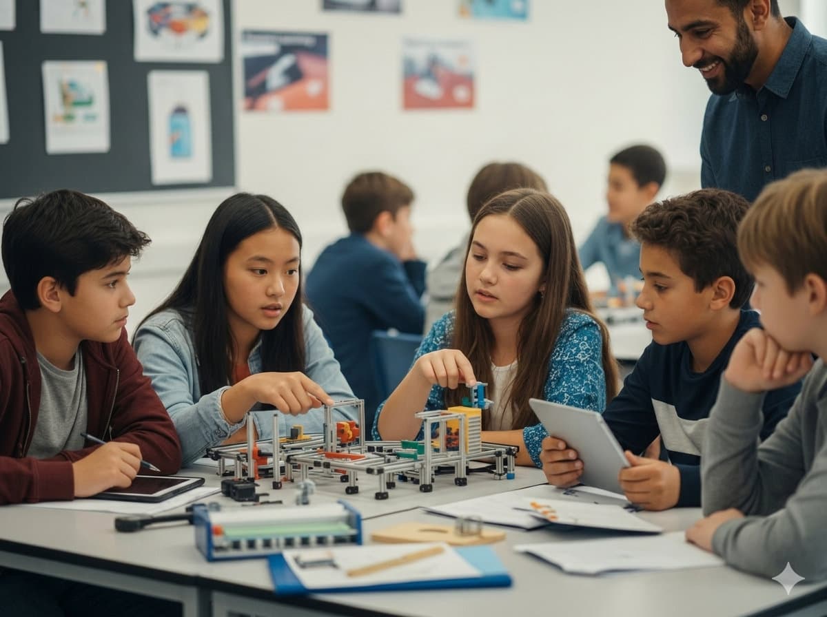 Child learning about careers at home